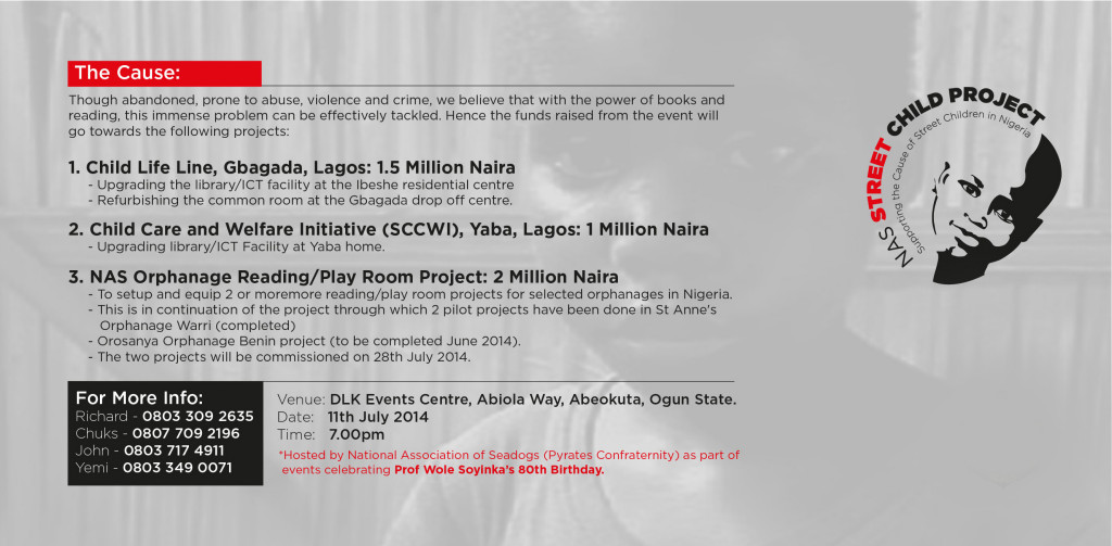 4th NAS Charity Red Ball-The Cause